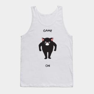Cat Game on motivation Tank Top
